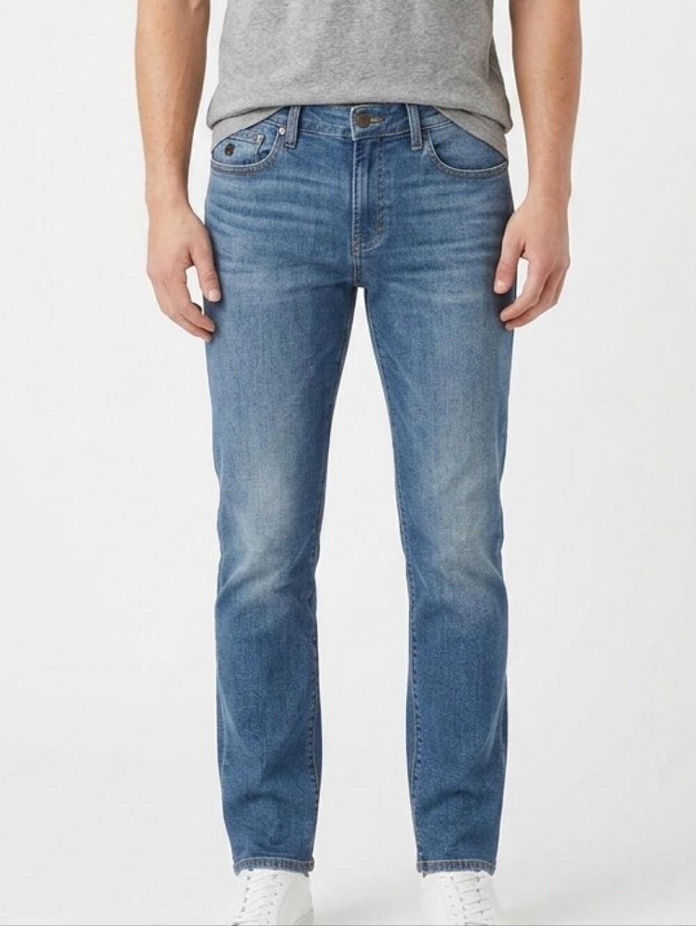 Lucky Brand 223 Straight Leg Denim Jeans Blue Mens 29x32 Medium Wash Stretch